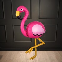 Ходячий шар с гелием фламинго