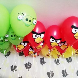 Шары Angry Birds под потолок