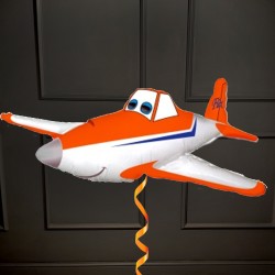 Фольгированная фигура самолет Дасти Полейполе