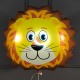 Фольгированная фигура голова Льва