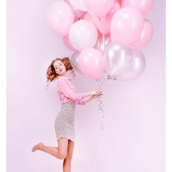 Воздушные шары для фотосессии Розовый день