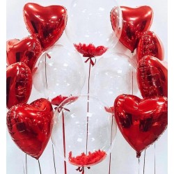 Воздушные шары для влюбленных Love with me