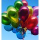 Яркие воздушные шары разного цвета