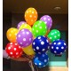 Воздушные шары в горошек Ассорти