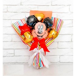Букет из шаров детский Микки Маус с бантом