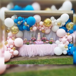 Как правильно украсить свадьбу воздушными шарами - читайте на сайте SharLux