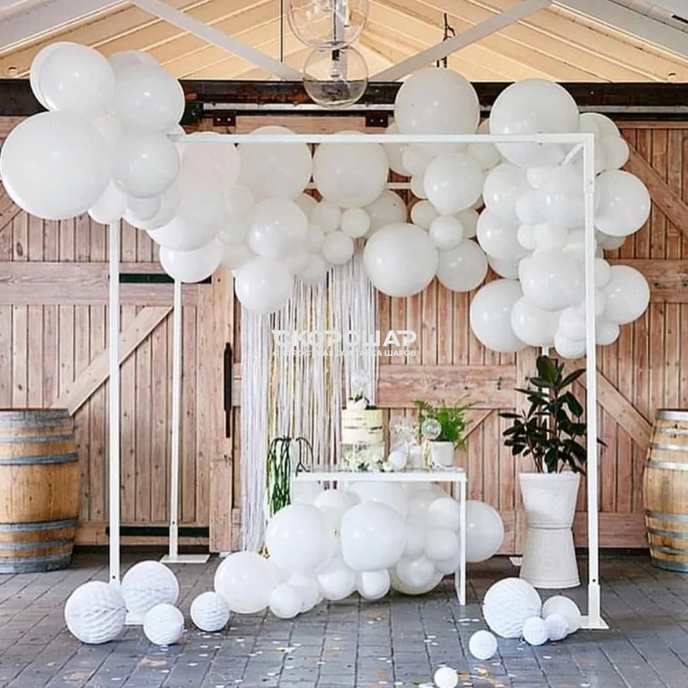 Свадебные фото зоны из шаров