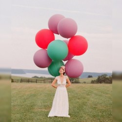 Большие шары на свадьбу "Яркий момент"