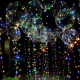 Светящиеся большие кристальные шары со светодиодной лентой