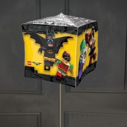 Фольгированный куб 3D Лего Бэтмен