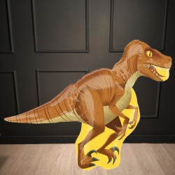 Фольгированная фигура динозавр Велоцираптор