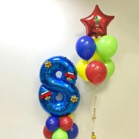 Набор с шарами на день рождения