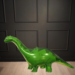 Ходячая фигура Динозавр Диплодок зеленый