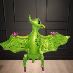 Ходячая фигура Динозавр Птеродактиль зеленый