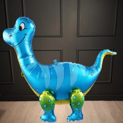 Ходячая фигура Динозавр Брахиозавр синий