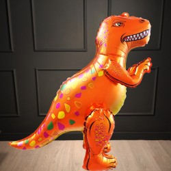 Ходячая фигура Динозавр Аллозавр оранжевый