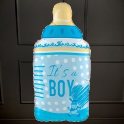 Фольгированный шар Бутылочка для мальчика