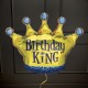 Шар Корона Birthday King