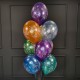 Воздушные шары с Днем Рождения металлик ДР