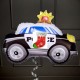 Фольгированный шар Машина Police
