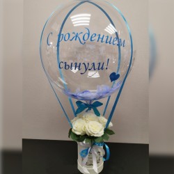Цветы в шаре DECO BUBBLE: МК Джамилы Пашковой