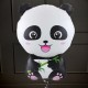 Фольгированная фигура Панда с бамбуком