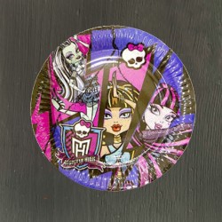 Набор тарелок Monster High 17 см - 8 шт