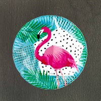 Набор тарелок Фламинго 23 см