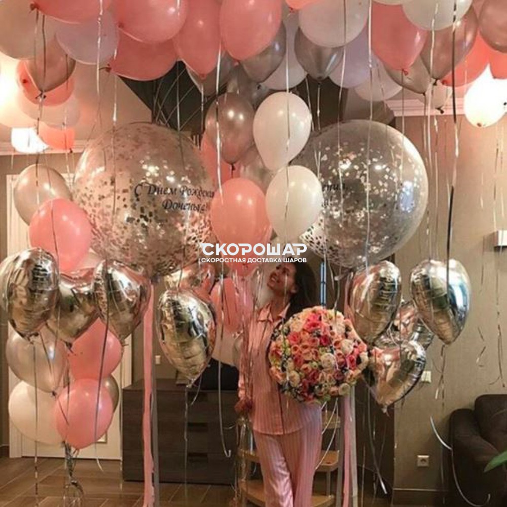шары на день рождения девушке фото