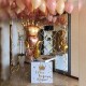 Коробка с сердцами розовое золото и золотой Короной