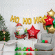 Композиция из шаров на Новый Год с Дедом Морозом