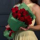 Букет из 15 красных роз 40 см
