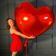 Огромное красное сердце 150 см