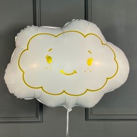 Фольгированная фигура облачко на выписку