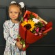 Букет с подсолнухом