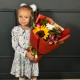 Букет с подсолнухом