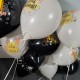 Воздушные шарики на 1 сентября черные и белые