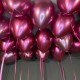 Фуксия хромированные шарики под потолок