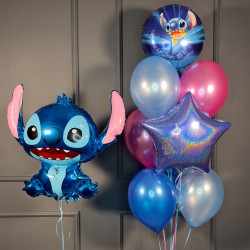 Композиция из шаров со Стичем