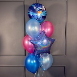 Фонтан из шаров с кругом Стичем