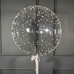 Кристальный шар с белыми шариками