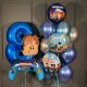 Большая композиция Роблокс с цифрой