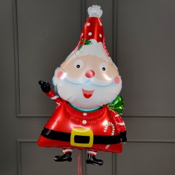 Фольгированная фигура Веселый Санта