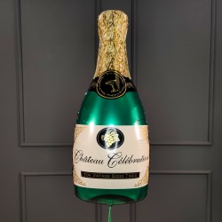 Шар фольгированная фигура Бутылка шампанского