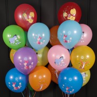 Композиция воздушные шары с Винни Пухом ассорти